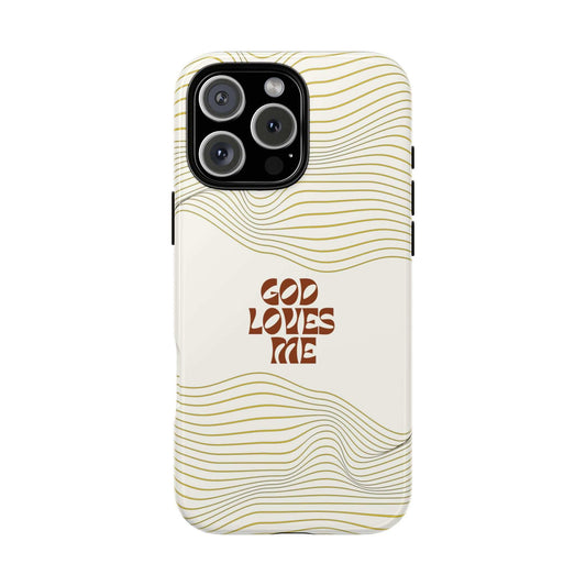 GOD LOVES ME iPhone Case