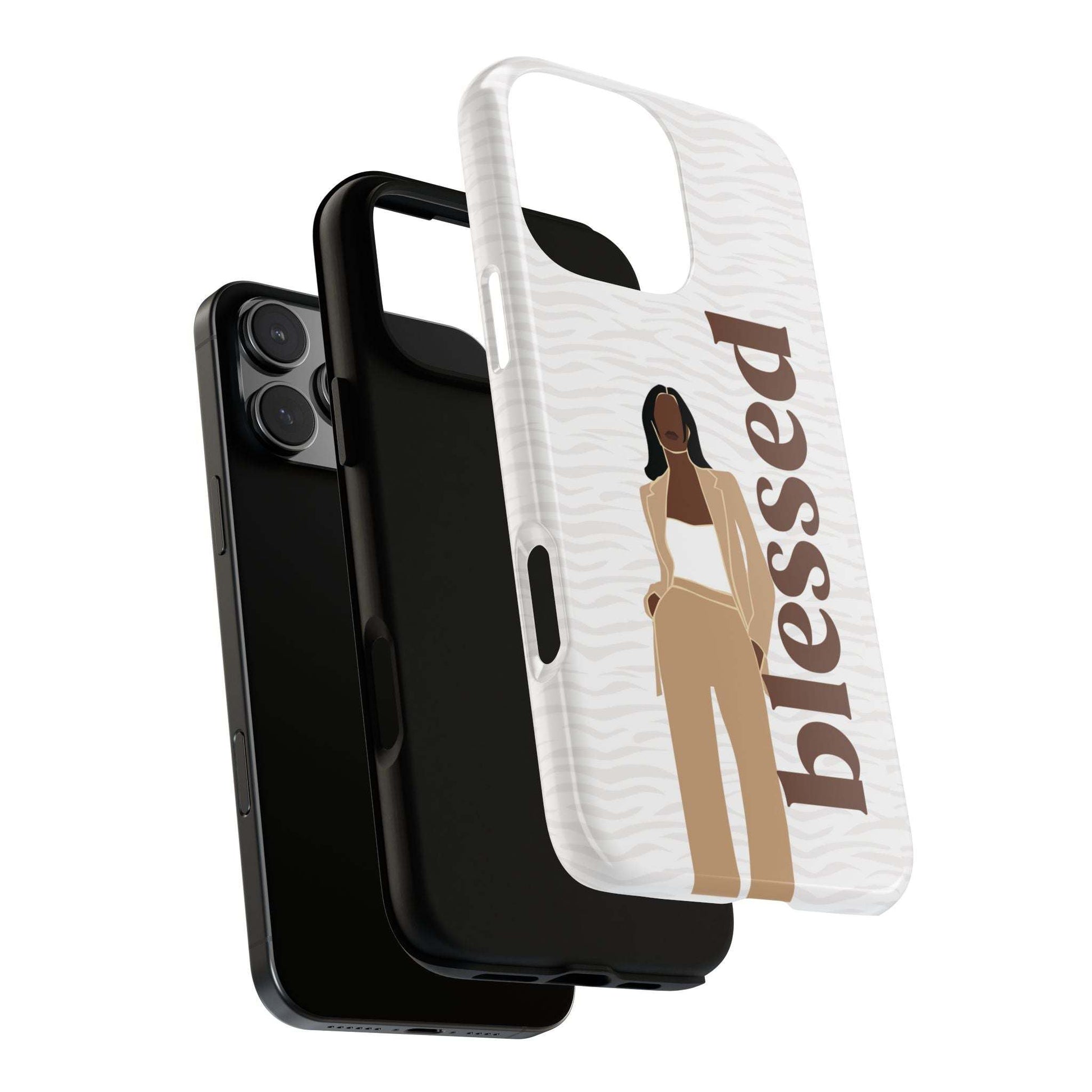 BLESSED GIRL iPhone Case - Sanctus Collective
