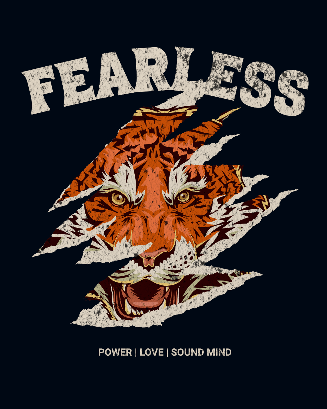 Fearless (PLSM) Crewneck - Sanctus Collective