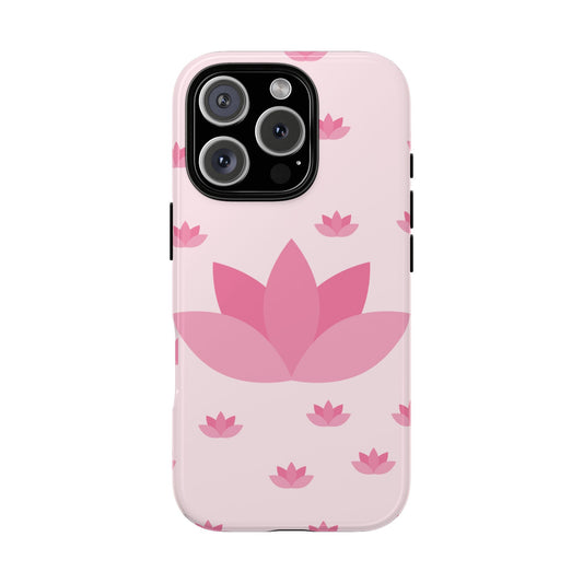 PINK LILIES iPhone Case