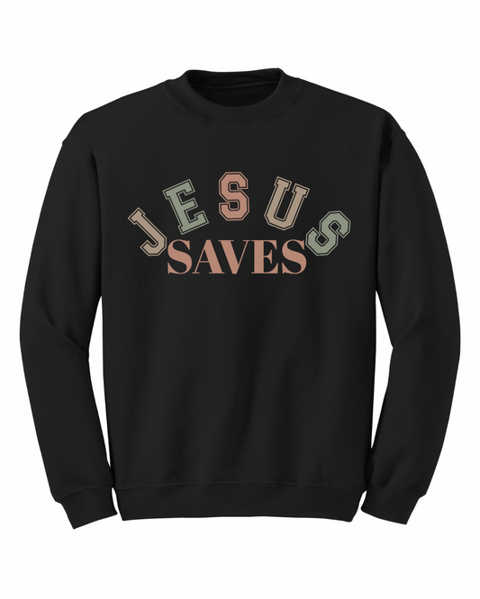 Jesus Saves Crewneck