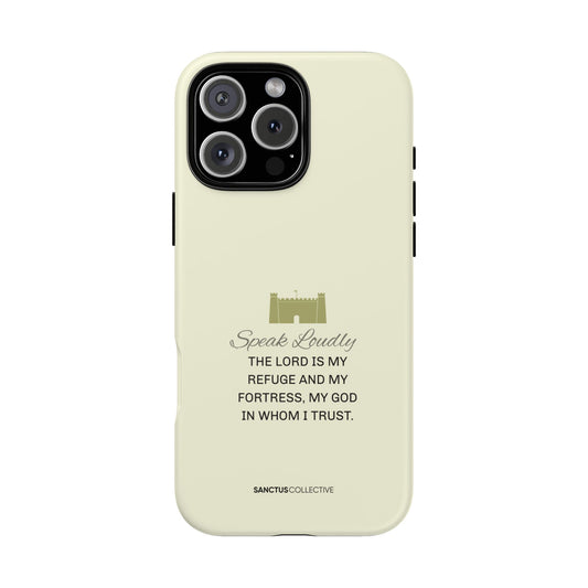 MY REFUGE | Affirmations | iPhone Case