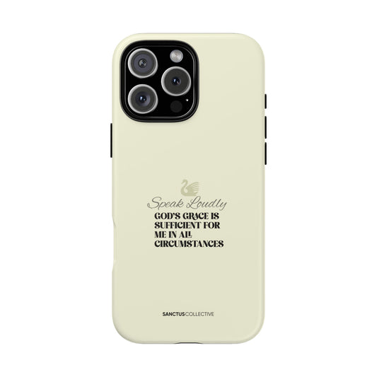 GOD'S GRACE | Affirmations | iPhone Case