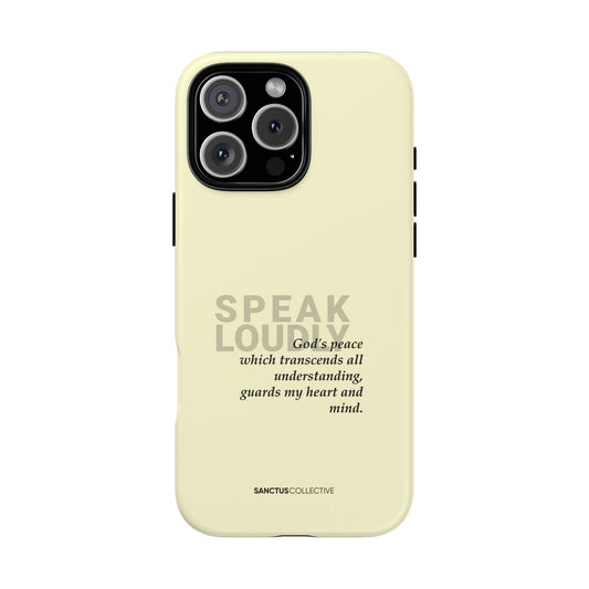 GOD'S PEACE | Affirmations | iPhone Case