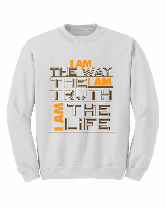 Jesus Said - I am the Way Crewneck