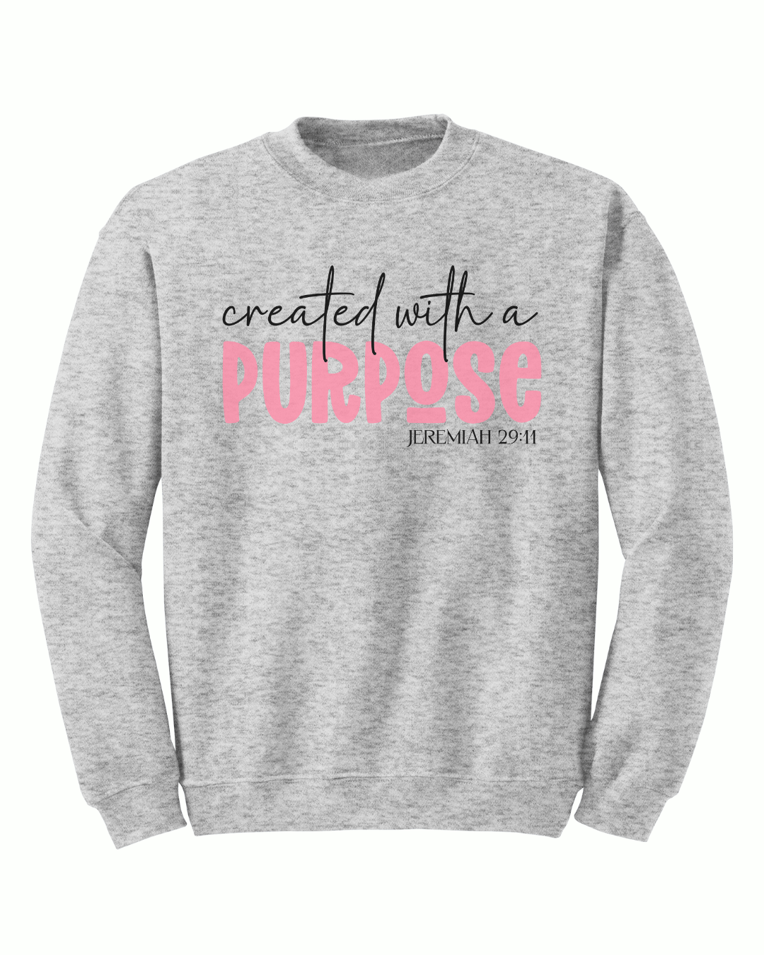 Created with a Purpose Crewneck - Sanctus Collective