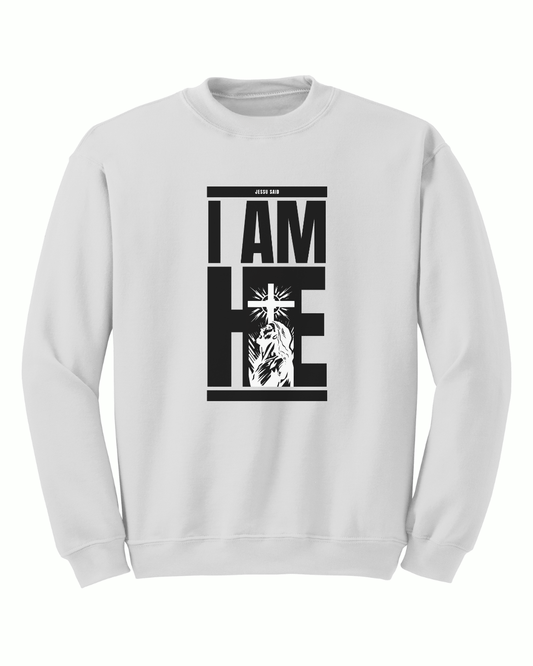Jesus Said - I Am HE Crewneck - Sanctus Collective
